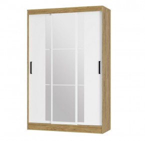 Шкаф-купе Тайм ШКК-03 (крафт/белый) в Качканаре - kachkanar.ok-mebel.com | фото