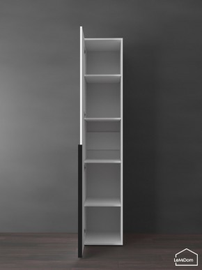 Шкаф Linnea MHR-1-2 2050х400х510 (Белый-М 11.1.1) в Качканаре - kachkanar.ok-mebel.com | фото 4