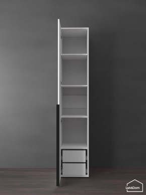 Шкаф Linnea MHR-1-4 2050х400х510 (Белый-М 11.1.1) в Качканаре - kachkanar.ok-mebel.com | фото 7