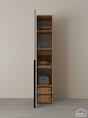 Шкаф Linnea MHR-1-4 2050х400х510 (ДВ-М 11.1.25) в Качканаре - kachkanar.ok-mebel.com | фото 6