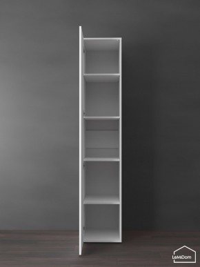 Шкаф Linnea MHR-1PO-2 2050х400х510 (Белый-М 11.1.1) в Качканаре - kachkanar.ok-mebel.com | фото 4