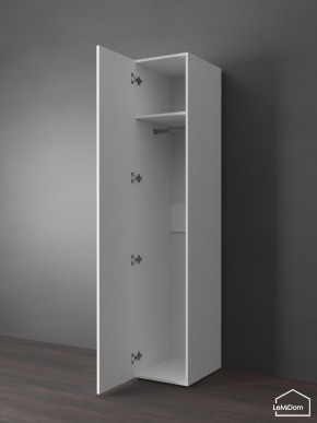 Шкаф Linnea MHR-1PO 2050х400х510 (Белый-М 11.1.2) в Качканаре - kachkanar.ok-mebel.com | фото 4