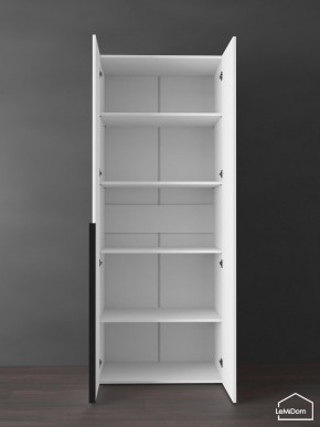 Шкаф Linnea MHR-2-2 2050х800х510 (Белый-М 11.1.1) в Качканаре - kachkanar.ok-mebel.com | фото 4