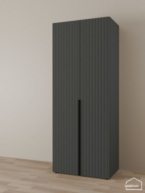 Шкаф Linnea MHR-2 2050х800х510 (Графит-М 11.1.25) в Качканаре - kachkanar.ok-mebel.com | фото