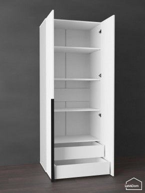 Шкаф Linnea MHR-2-4 2050х800х510 (Белый-М 11.1.2) в Качканаре - kachkanar.ok-mebel.com | фото 5