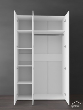 Шкаф Linnea MHR-3PO-1 2050х1200х510 (Белый-М 11.1.1) в Качканаре - kachkanar.ok-mebel.com | фото 5