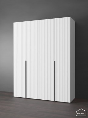 Шкаф Linnea MHR-4-2 2050х1600х510 (Белый-М 11.1.2) в Качканаре - kachkanar.ok-mebel.com | фото