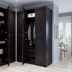 Шкаф МАКС однодверный, цвет Дуб Венге в Качканаре - kachkanar.ok-mebel.com | фото 4