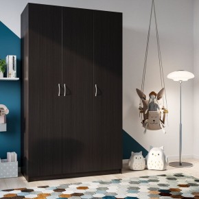 Шкаф ПЕГАС трехдверный, цвет Дуб Венге в Качканаре - kachkanar.ok-mebel.com | фото 2