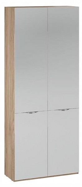 Шкаф платяной Глосс СМ-319.07.014 в Качканаре - kachkanar.ok-mebel.com | фото