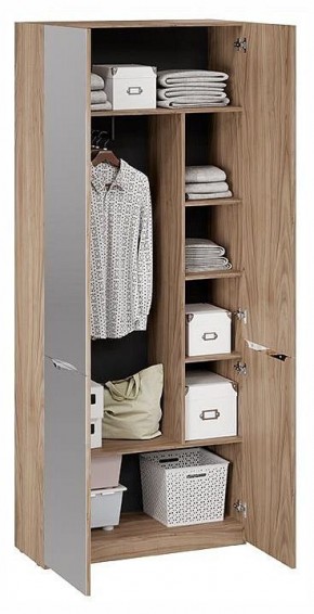 Шкаф платяной Глосс СМ-319.07.015 в Качканаре - kachkanar.ok-mebel.com | фото 2