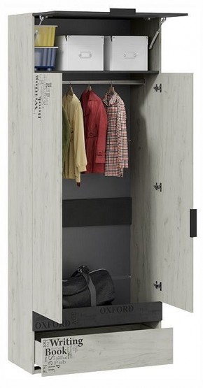 Шкаф платяной Оксфорд-2 ТД-399.07.22 в Качканаре - kachkanar.ok-mebel.com | фото