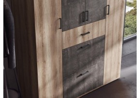 Шкаф платяной Паркинс в Качканаре - kachkanar.ok-mebel.com | фото 3