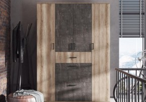 Шкаф платяной Паркинс в Качканаре - kachkanar.ok-mebel.com | фото 4
