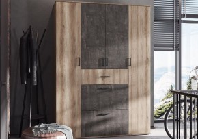 Шкаф платяной Паркинс в Качканаре - kachkanar.ok-mebel.com | фото 5