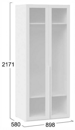 Шкаф платяной Порто СМ-393.07.009 в Качканаре - kachkanar.ok-mebel.com | фото 3
