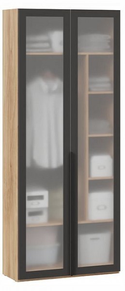 Шкаф платяной Порто СМ-393.07.226 в Качканаре - kachkanar.ok-mebel.com | фото