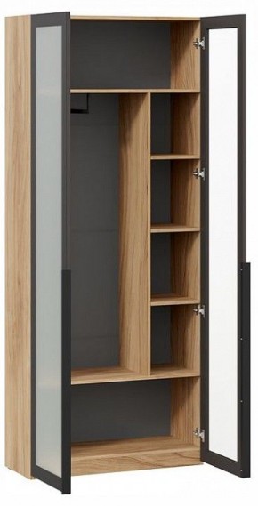 Шкаф платяной Порто СМ-393.07.226 в Качканаре - kachkanar.ok-mebel.com | фото 2