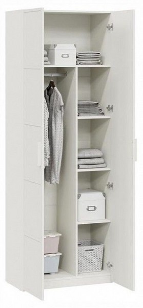 Шкаф платяной Стелла Исп.2 в Качканаре - kachkanar.ok-mebel.com | фото 2