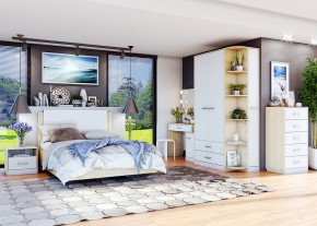 Шкаф "Милана" 2-х створчатый с 2 ящиками в Качканаре - kachkanar.ok-mebel.com | фото 2