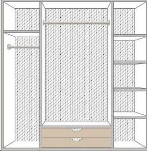 Спальный гарнитур Роза (шкаф 4-х дверный) в Качканаре - kachkanar.ok-mebel.com | фото 2