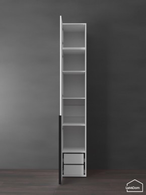 Шкаф с антресолью Linnea MHR-1A-4 2450х400х510 (Белый-М 11.1.2) в Качканаре - kachkanar.ok-mebel.com | фото 6