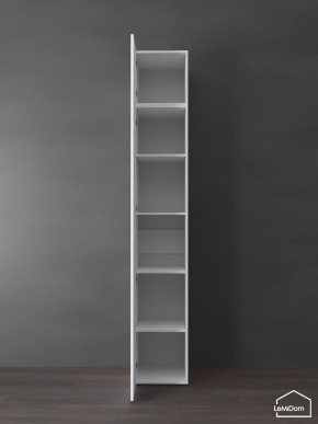 Шкаф с антресолью Linnea MHR-1POA-2 2450х400х510 (Белый-М 11.1.2) в Качканаре - kachkanar.ok-mebel.com | фото 4