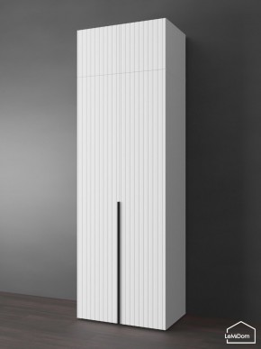 Шкаф с антресолью Linnea MHR-2A-1 2450х800х510 (Белый-М 11.1.1) в Качканаре - kachkanar.ok-mebel.com | фото