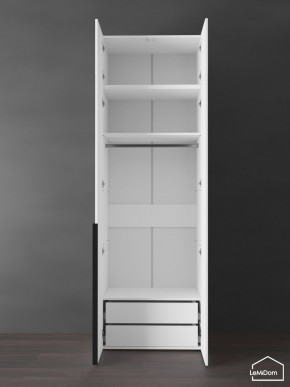 Шкаф с антресолью Linnea MHR-2A-3 2450х800х510 (Белый-М 11.1.1) в Качканаре - kachkanar.ok-mebel.com | фото 6