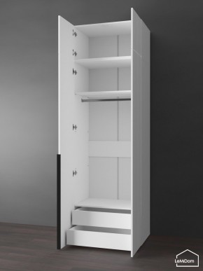 Шкаф с антресолью Linnea MHR-2A-3 2450х800х510 (Белый-М 11.1.2) в Качканаре - kachkanar.ok-mebel.com | фото 5