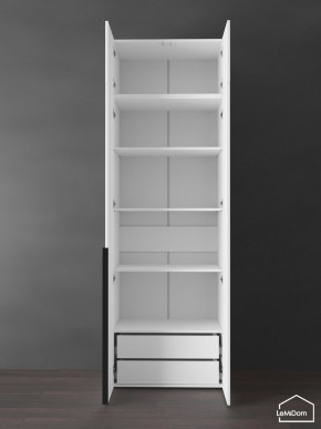 Шкаф с антресолью Linnea MHR-2A-4 2450х800х510 (Белый-М 11.1.1) в Качканаре - kachkanar.ok-mebel.com | фото 6