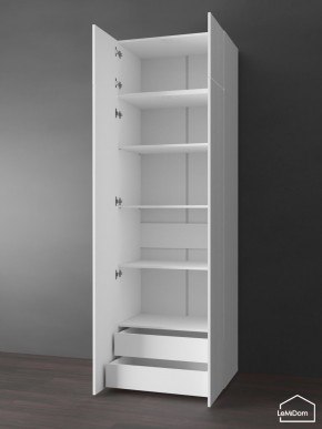 Шкаф с антресолью Linnea MHR-2POA-4 2450х800х510 (Белый-М 11.1.1) в Качканаре - kachkanar.ok-mebel.com | фото 5