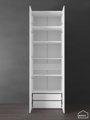 Шкаф с антресолью Linnea MHR-2POA-4 2450х800х510 (Белый-М 11.1.1) в Качканаре - kachkanar.ok-mebel.com | фото 6