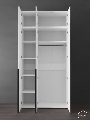 Шкаф с антресолью Linnea MHR-3A-1 2450х1200х510 (Белый-М 11.1.2) в Качканаре - kachkanar.ok-mebel.com | фото 5