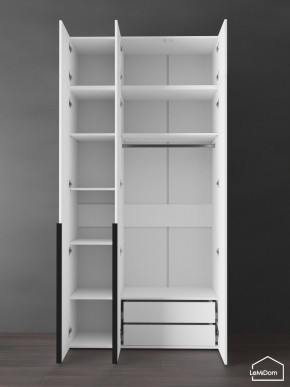 Шкаф с антресолью Linnea MHR-3A-2 2450х1200х510 (Белый-М 11.1.2) в Качканаре - kachkanar.ok-mebel.com | фото 6