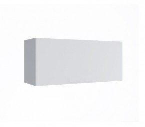 Шкаф верхний горизонтальный 800 (ПГ 800) "Ройс" белый софт (3 шт.) в Качканаре - kachkanar.ok-mebel.com | фото