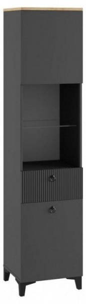 Шкаф-витрина Ника в Качканаре - kachkanar.ok-mebel.com | фото