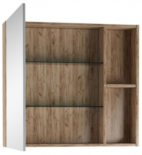 Шкаф-зеркало Craft 80 левый/правый Домино (DCr2204HZ) в Качканаре - kachkanar.ok-mebel.com | фото 2