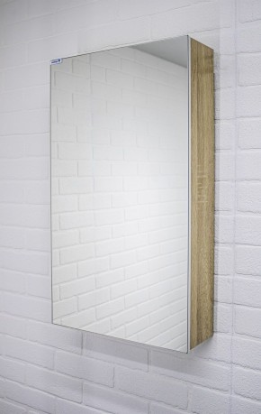 Шкаф-зеркало Мечта 40 Дуб сонома АЙСБЕРГ (DM2317HZ) в Качканаре - kachkanar.ok-mebel.com | фото 5