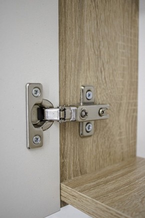 Шкаф-зеркало Мечта 60 Дуб сонома АЙСБЕРГ (DM2319HZ) в Качканаре - kachkanar.ok-mebel.com | фото 6