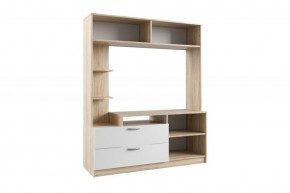 СОФИ СЦС1400.2 Гостиная №2 (дуб сонома/белый) в Качканаре - kachkanar.ok-mebel.com | фото