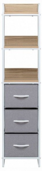 Стеллаж комбинированный Ноа в Качканаре - kachkanar.ok-mebel.com | фото 2