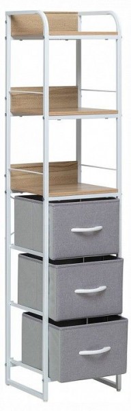 Стеллаж комбинированный Ноа в Качканаре - kachkanar.ok-mebel.com | фото 4