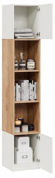 Стеллаж комбинированный Стелла в Качканаре - kachkanar.ok-mebel.com | фото 3