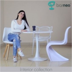 Стол Barneo T-3 Tulip style (RAL9003 белый, D100) в Качканаре - kachkanar.ok-mebel.com | фото 5