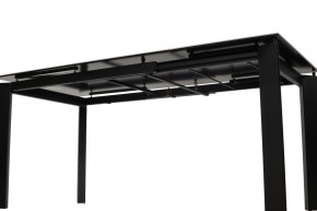 Стол CORNER 120 MATTE STATUARIO Белый мрамор матовый керамика, стекло/ черный каркас, ®DISAUR в Качканаре - kachkanar.ok-mebel.com | фото 9