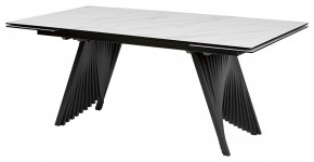Стол IVAR 200 MARBLES KL-99 Белый мрамор, итальянская керамика, ®DISAUR в Качканаре - kachkanar.ok-mebel.com | фото 6