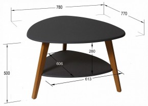 Стол журнальный Бруклин в Качканаре - kachkanar.ok-mebel.com | фото 4