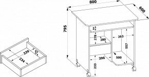 Стол компьютерный КСТ-10.1 в Качканаре - kachkanar.ok-mebel.com | фото 4