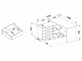 Стол компьютерный КСТ-109Л в Качканаре - kachkanar.ok-mebel.com | фото 4